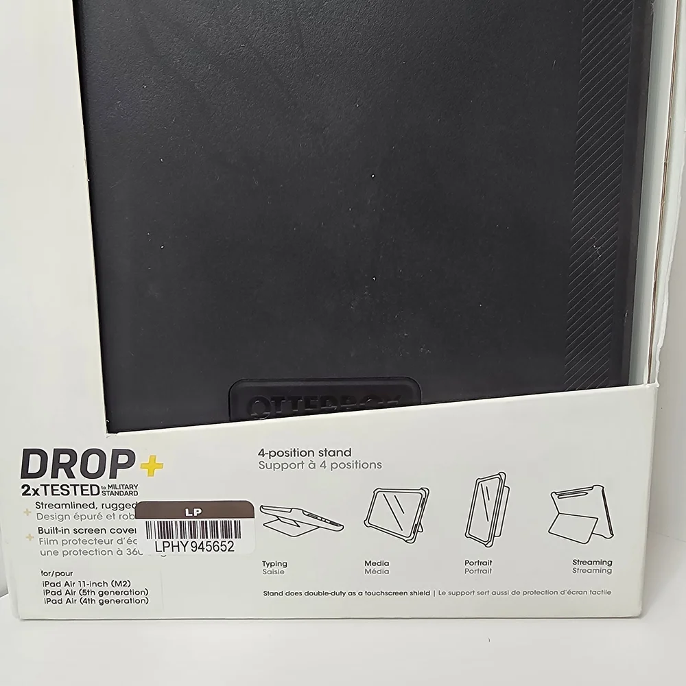 OtterBox Black Tablet Case with Stand
